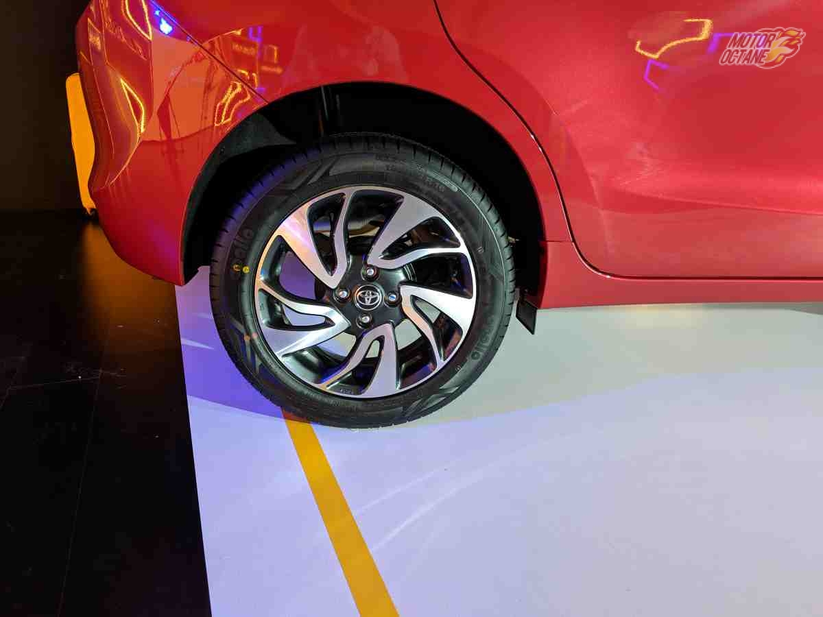Toyota Glanza alloy wheel