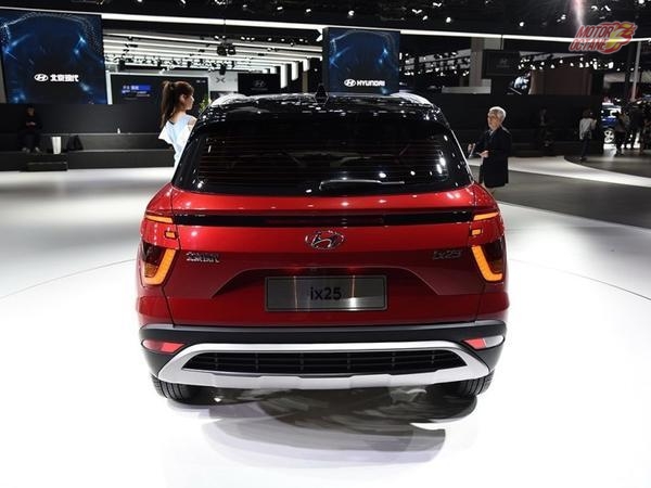 Hyundai creta 2020 rear