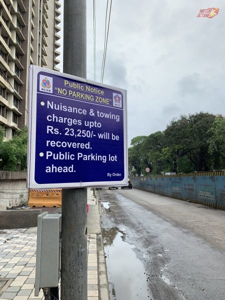 Mumbai parking fines