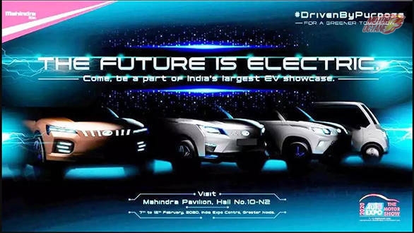 Mahindra electric SUV auto expo 2020