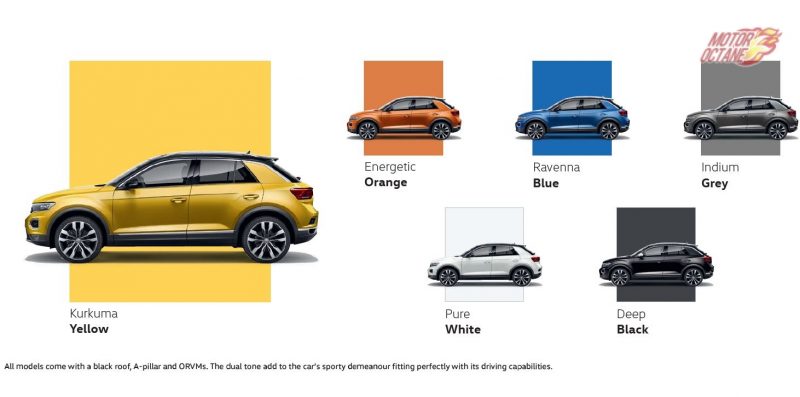 VW-T-Roc Colors
