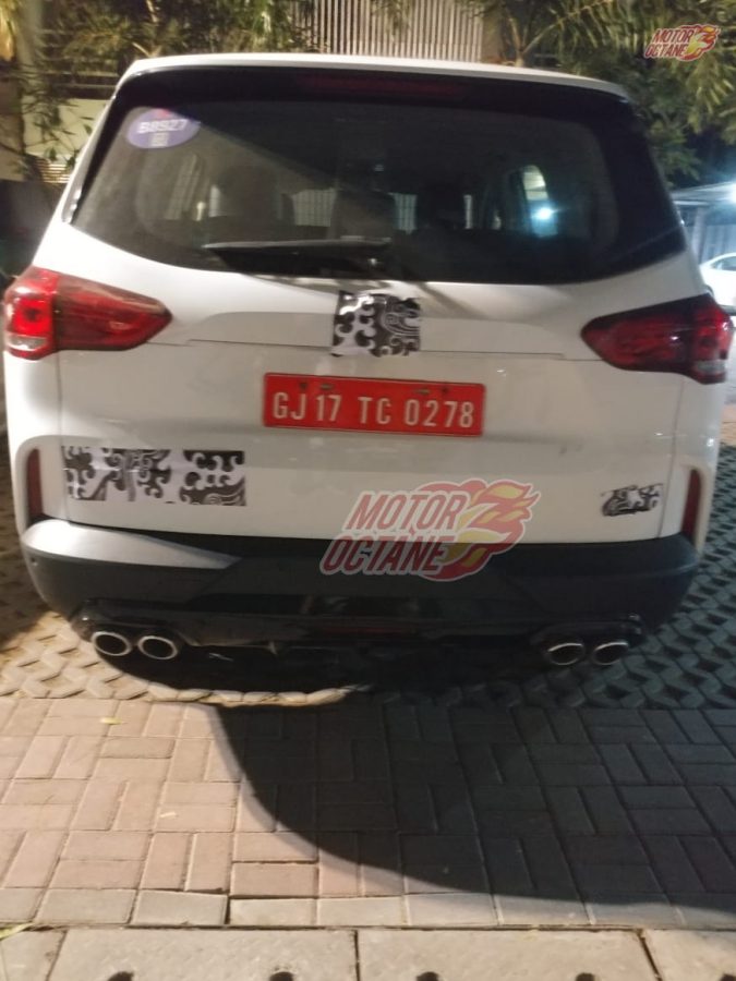 2020 MG Gloster Rear, MG Fortuner Rival