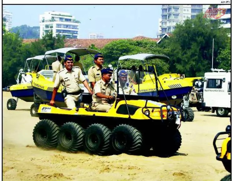 sealegs mumbai police, Indian Police Vehicles