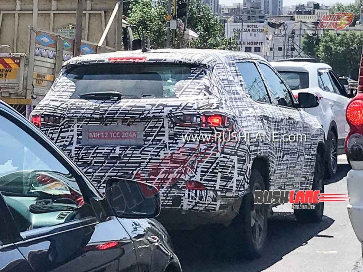 Jeep Compass facelift spy