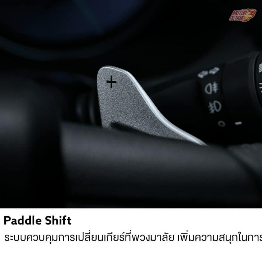 Toyota Fortuner Facelift Paddle shifters