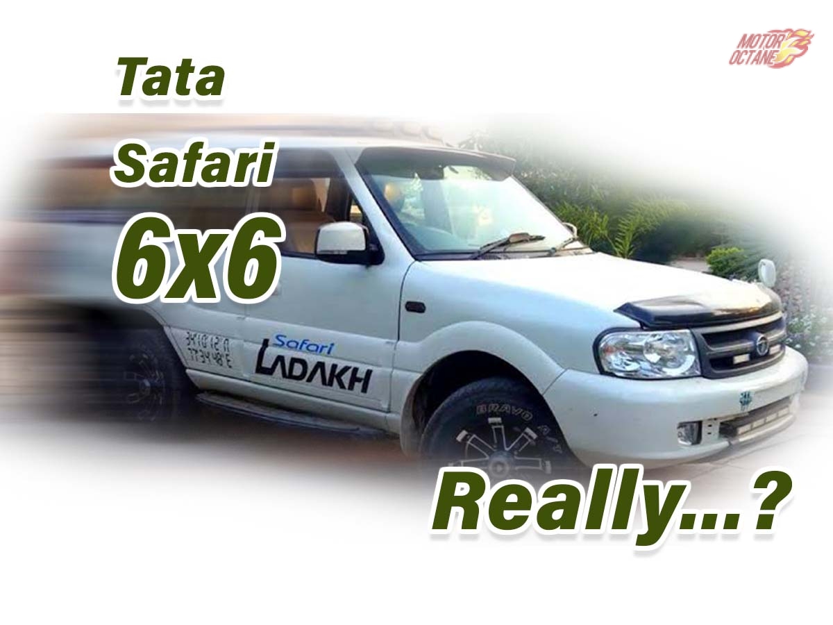 Tata Safari 6x6