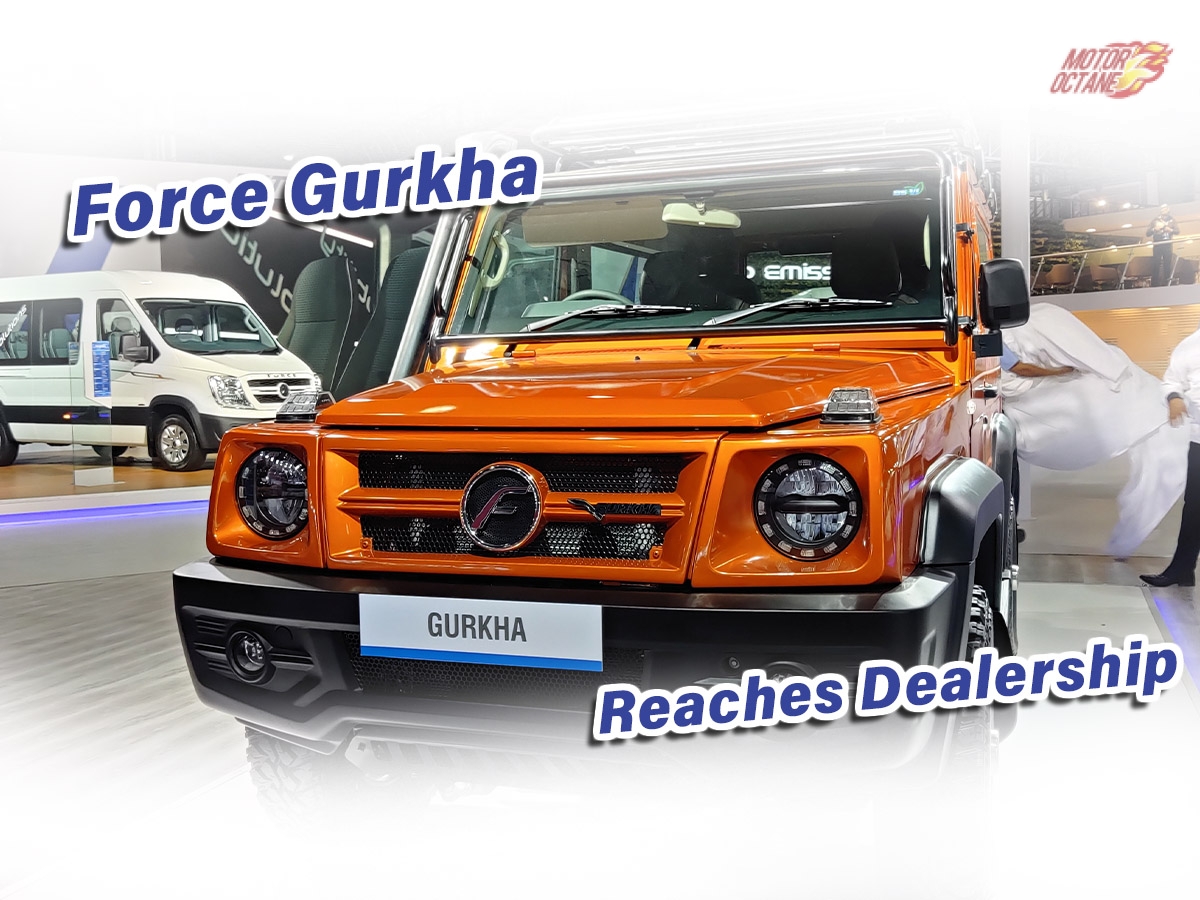 Force Gurkha starts arriving at Dealerships in India » MotorOctane