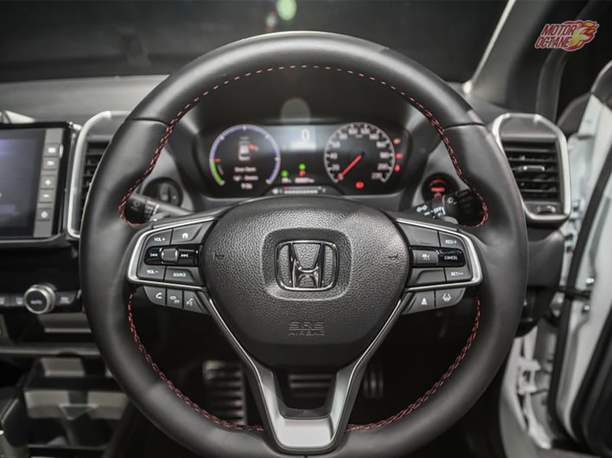 Honda City RS steering