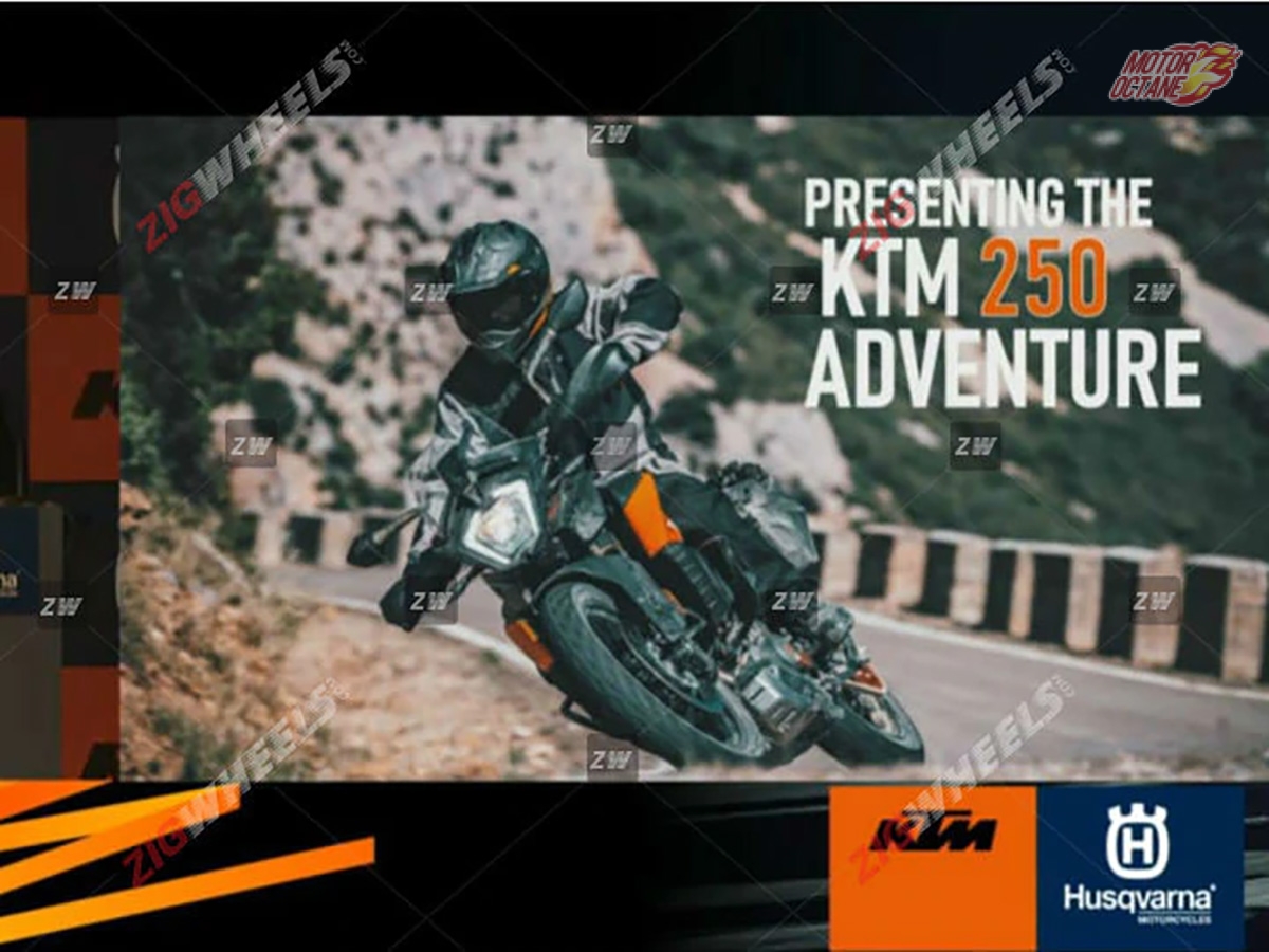 Leaked images KTM 250 Adventure Features