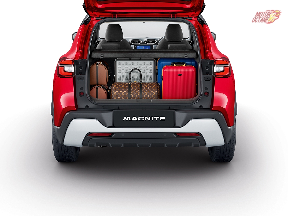 nissan magnite boot space