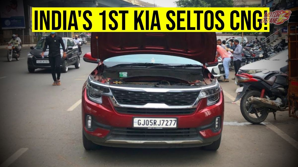 India’s first Kia Seltos modified with CNG kit » MotorOctane