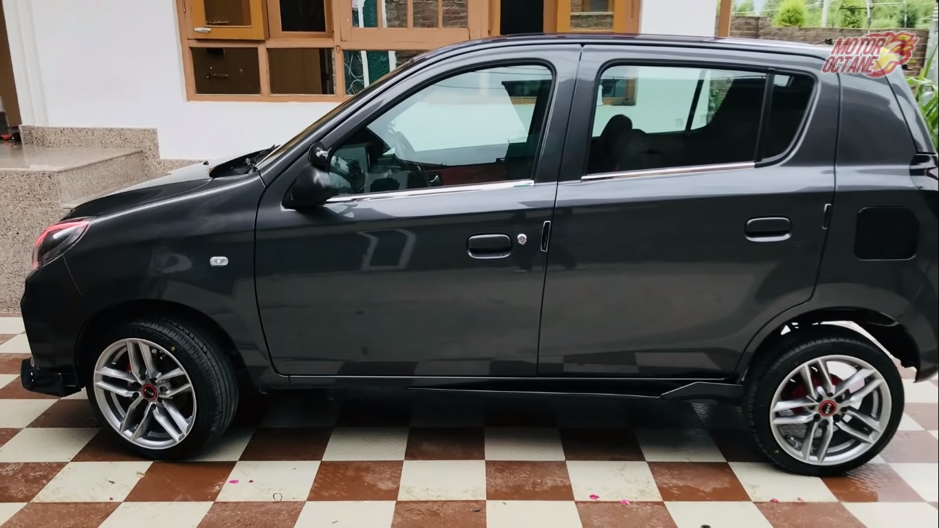 Maruti Alto 800 modified into Black Devil » MotorOctane