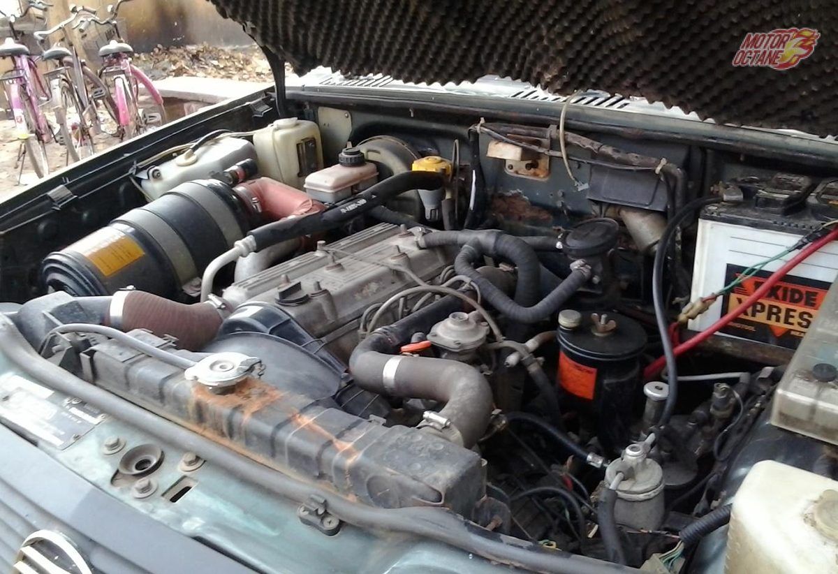 Tata Sierra Old engine