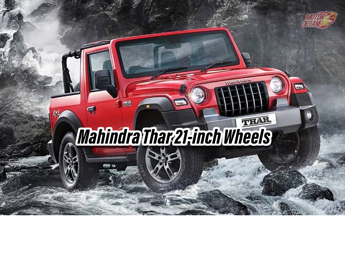 Mahindra Thar 21-inch Wheels