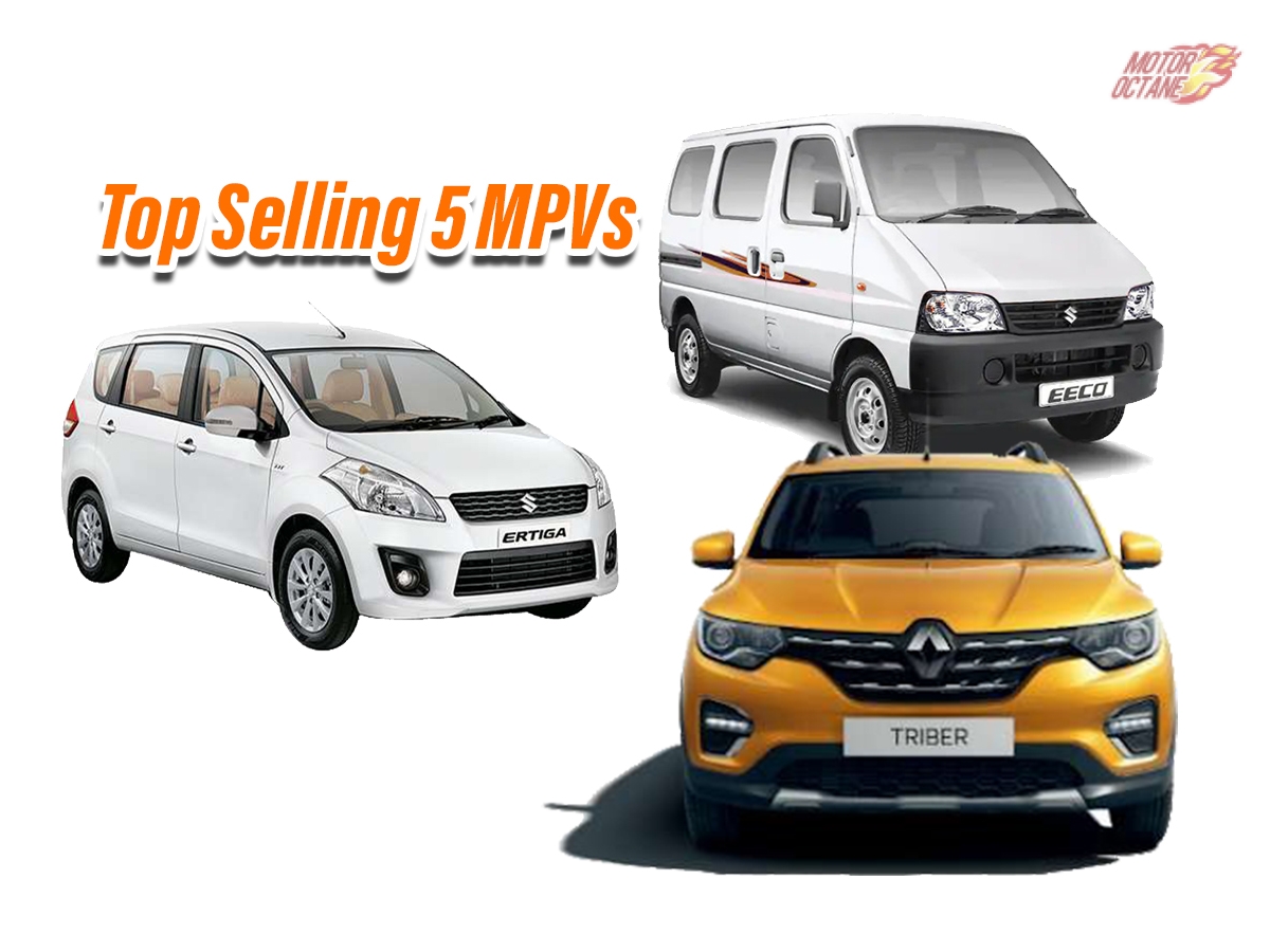 Top Selling MPVs india
