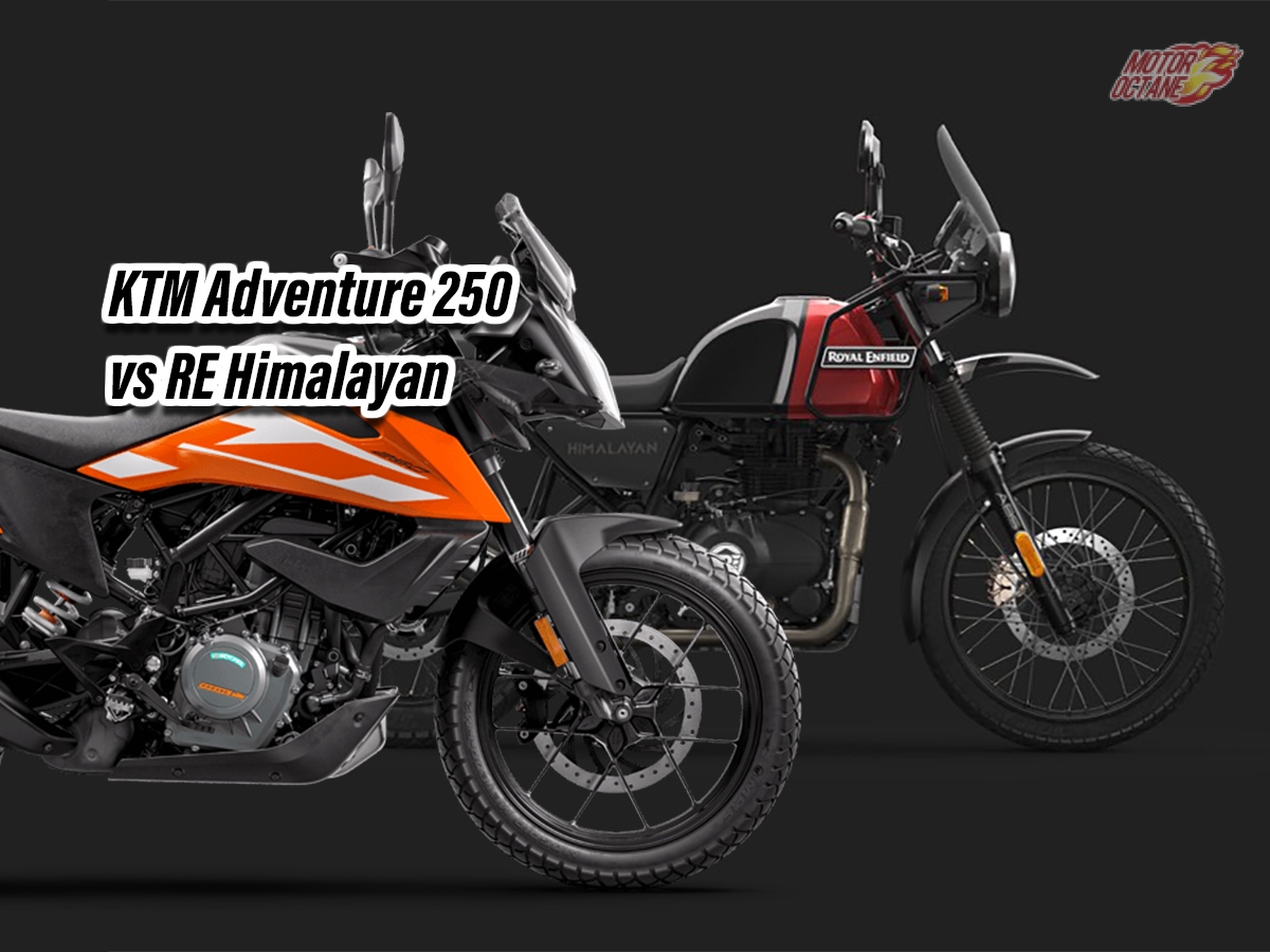 KTM 250 adventure vs Himalayan