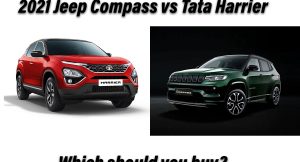2021 Harrier vs Jeep compass