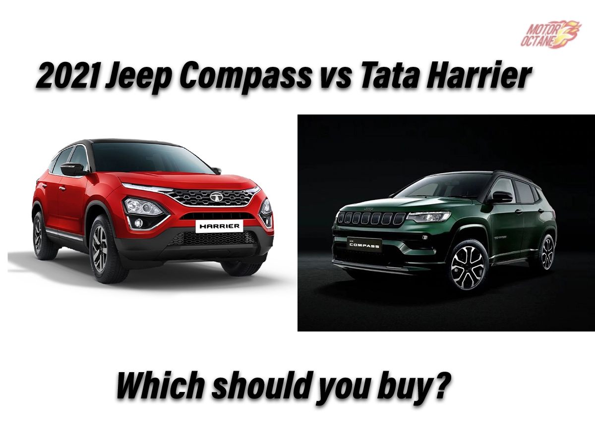 2021 Harrier vs Jeep compass