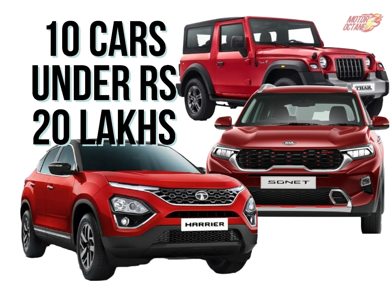 10 best cars under Rs 20 lakhs in India for 2021 » MotorOctane