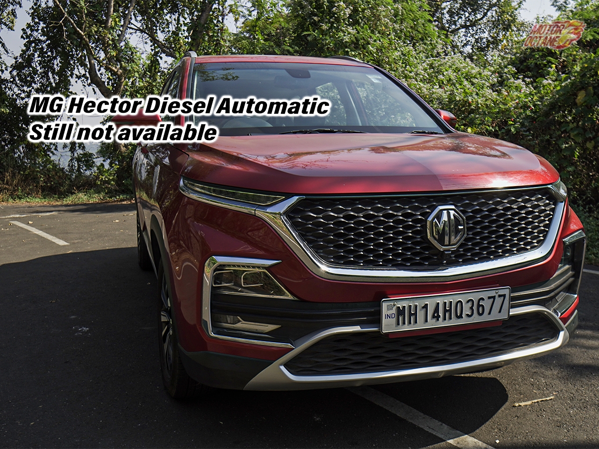 MG Hector diesel automatic