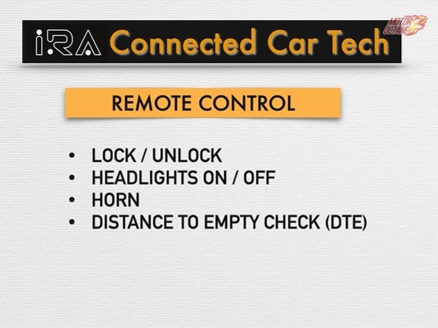 IRA connected Cars