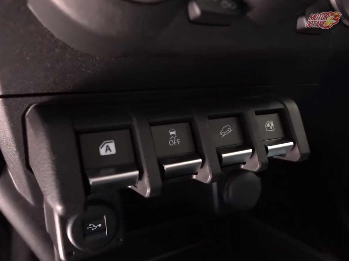 Centre Console buttons jimny