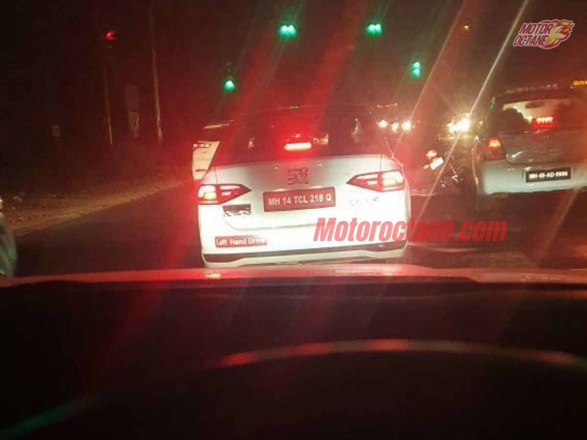 Rs 10 lakh VW spotted testing in India