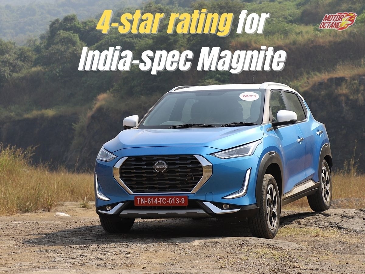 4-star rating for India-spec Magnite