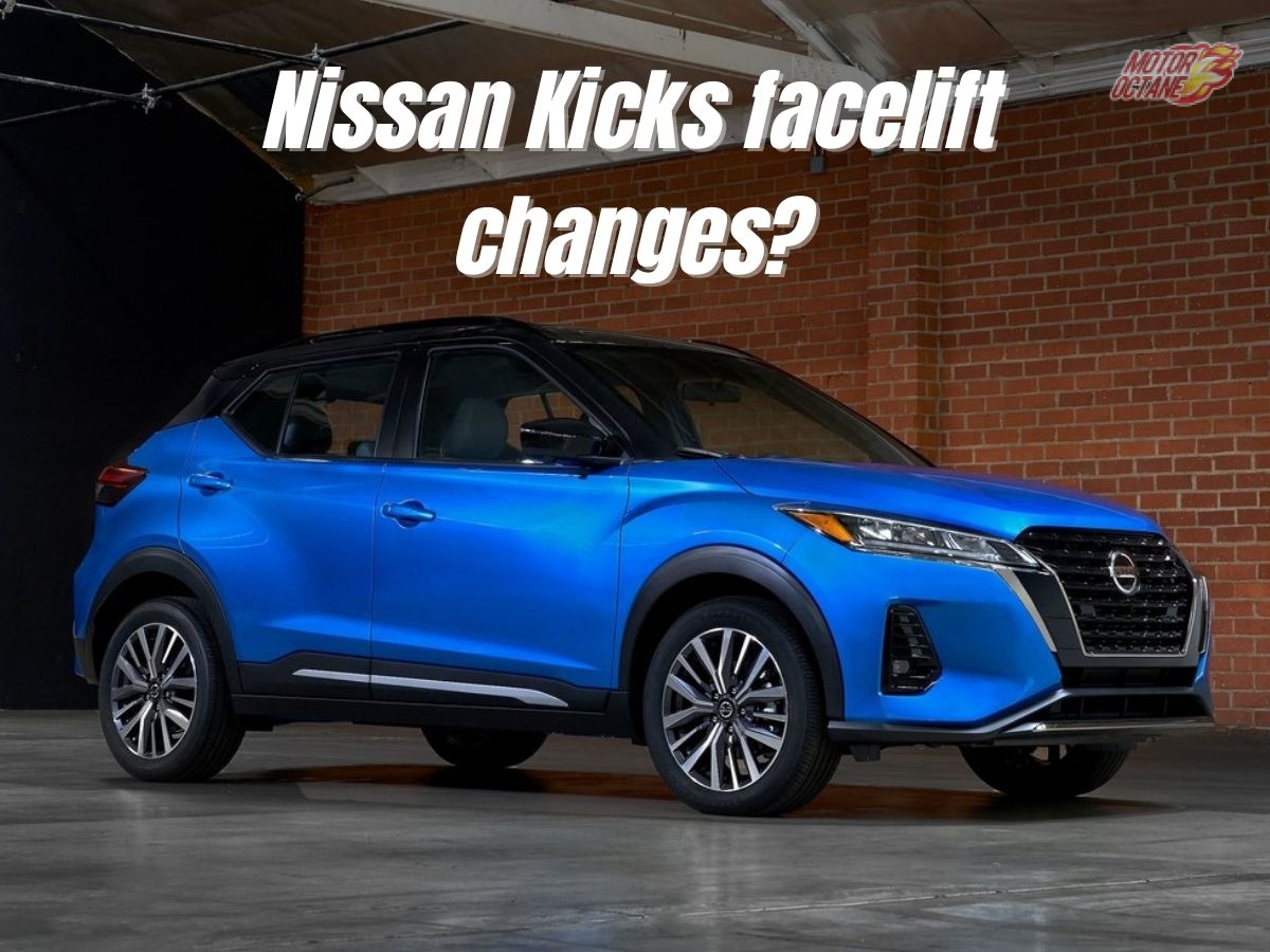 Nissan Kicks facelift changes?