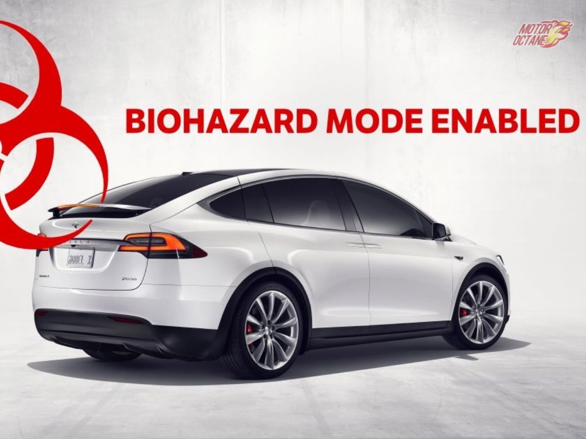 Tesla Model X Exceptional Features Bio Hazard Mode