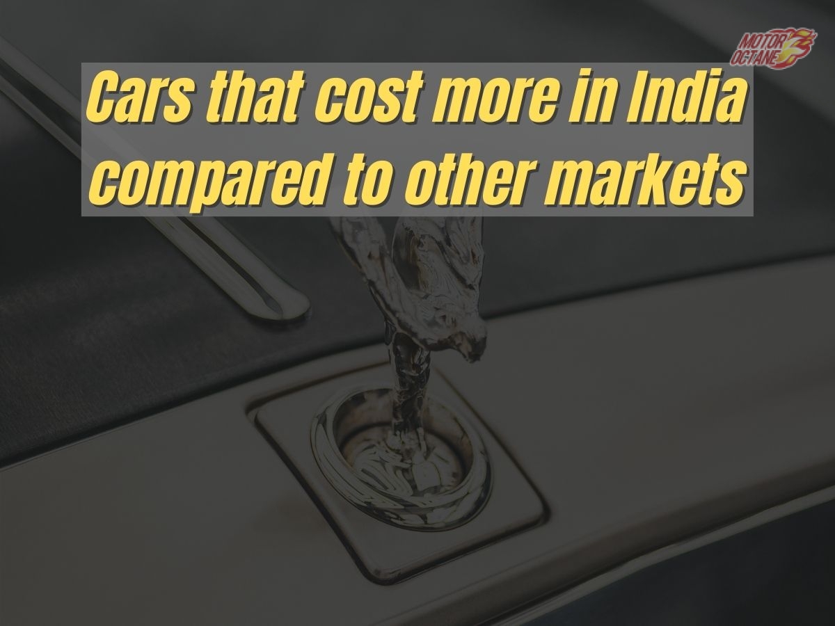 Cars that cost more in India compared to other markets