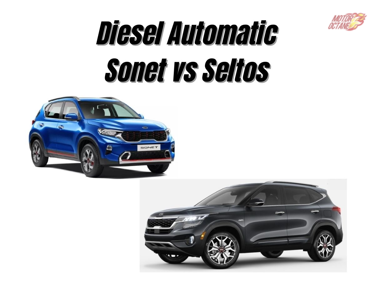 Diesel Automatic - Kia Sonet vs Kia Seltos