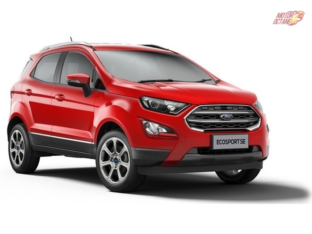 Ford EcoSport SE Red Colour