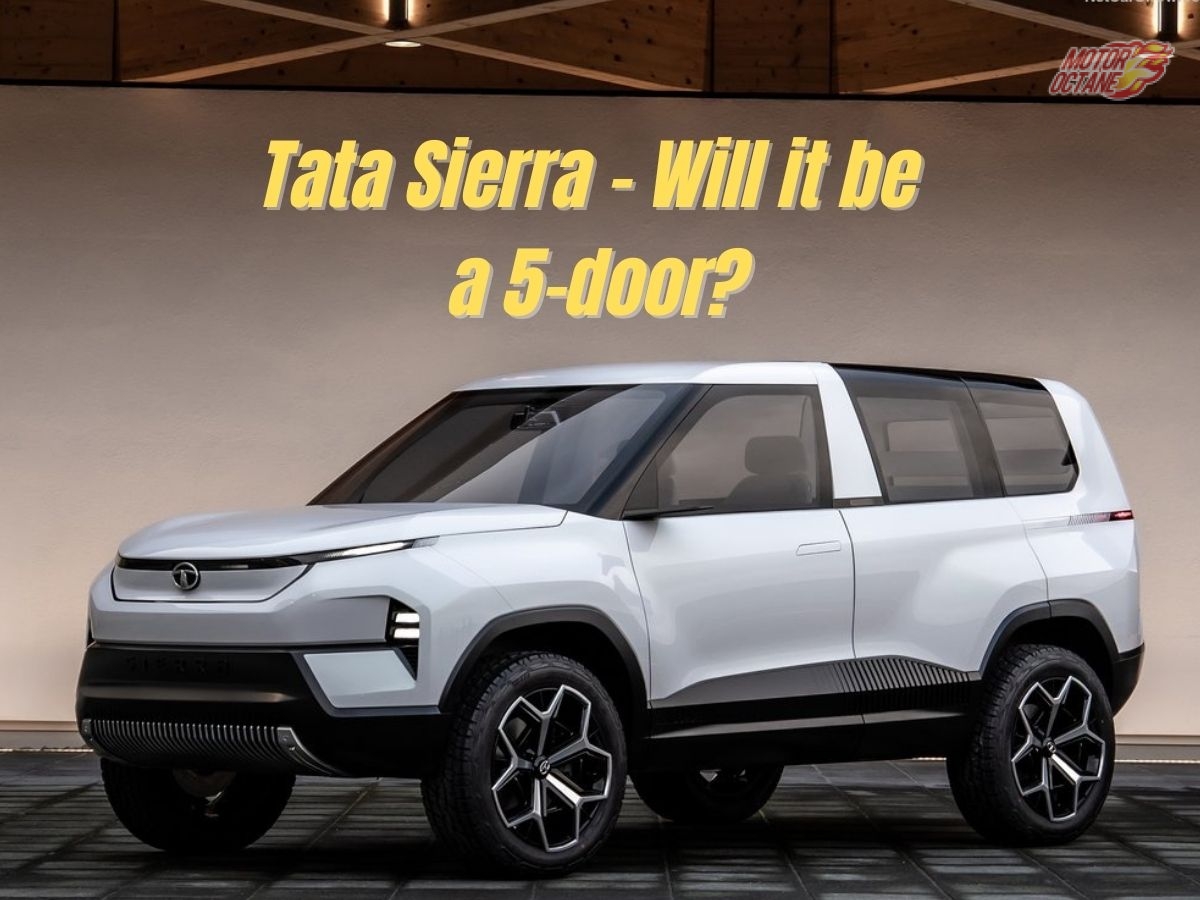 Tata Sierra - Will it be a 3-door or a 5-door?