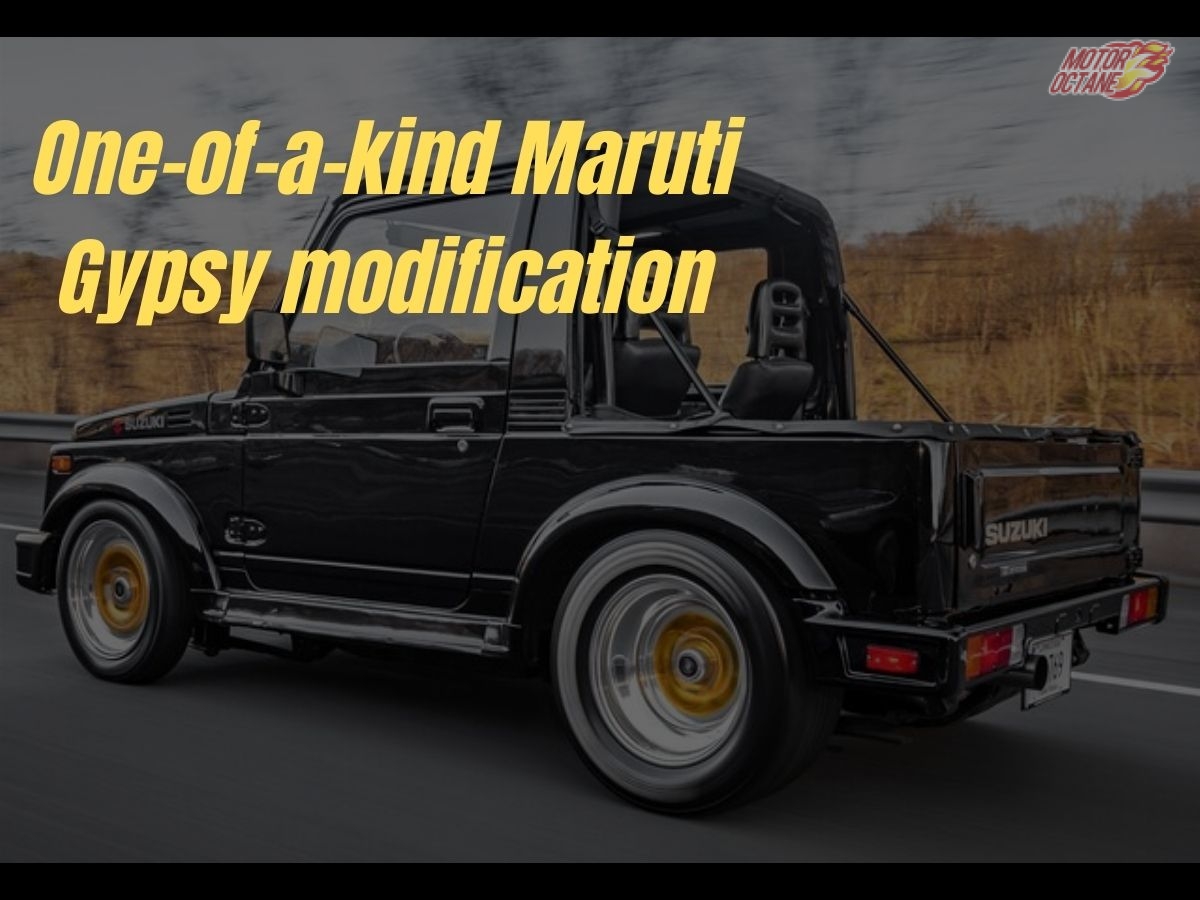 One-of-a-kind Maruti Gypsy that you will never find again!