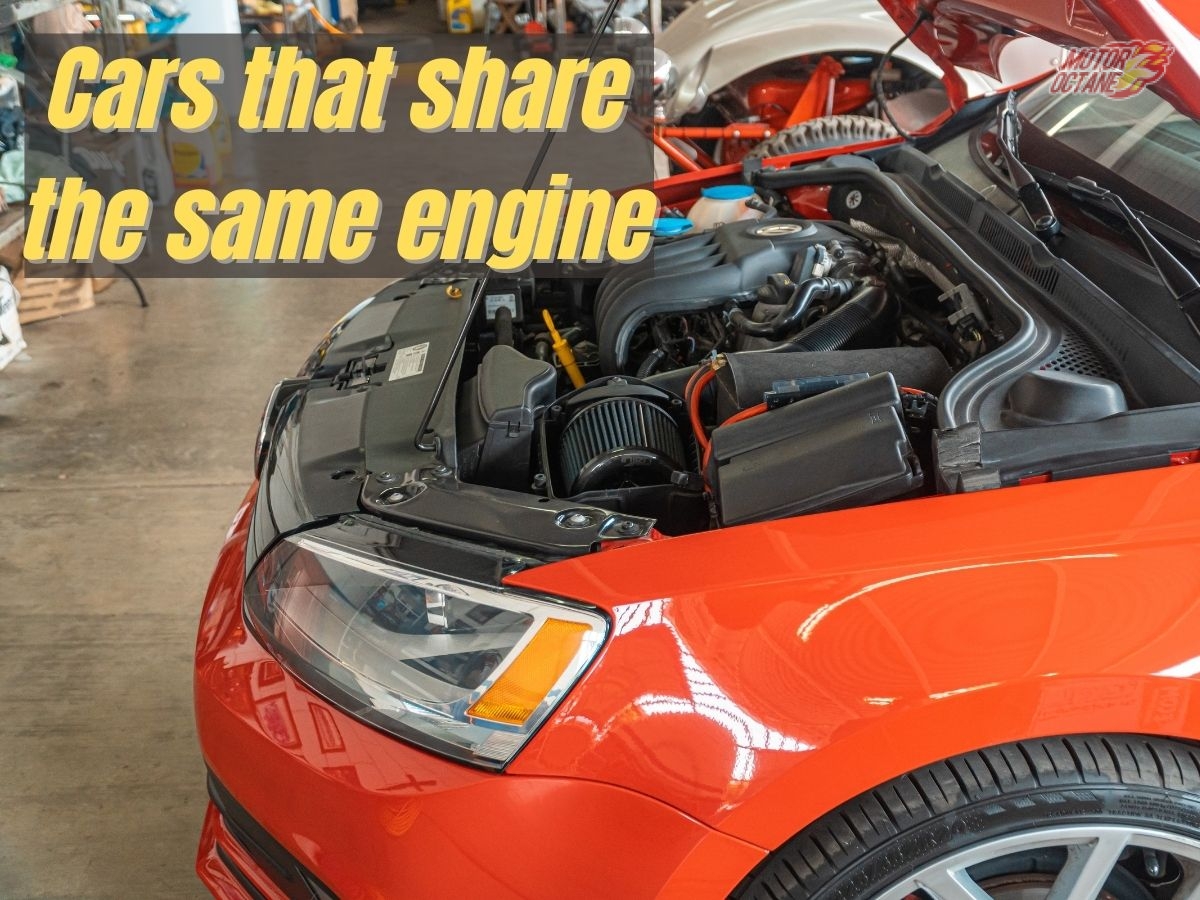 Cars that share the same engine