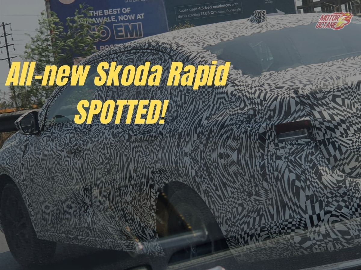 Skoda sedan spotted