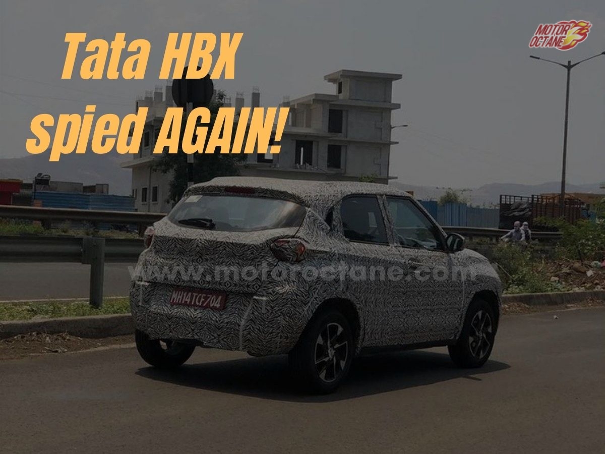Production-ready Tata HBX spied again!