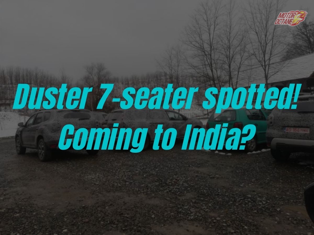 Duster 7-seater spotted - Will it make it to India?