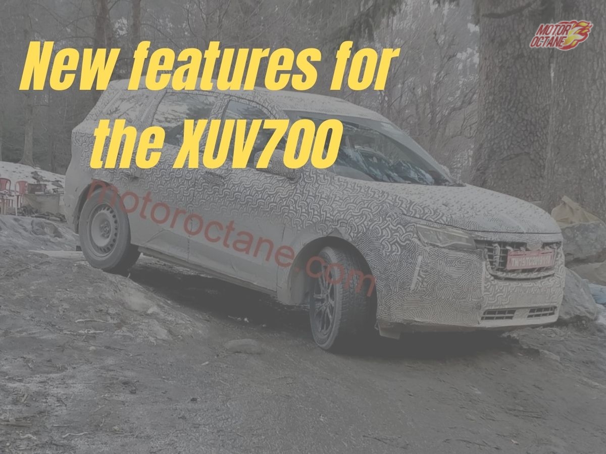 Mahindra XUV700 - New features for this SUV