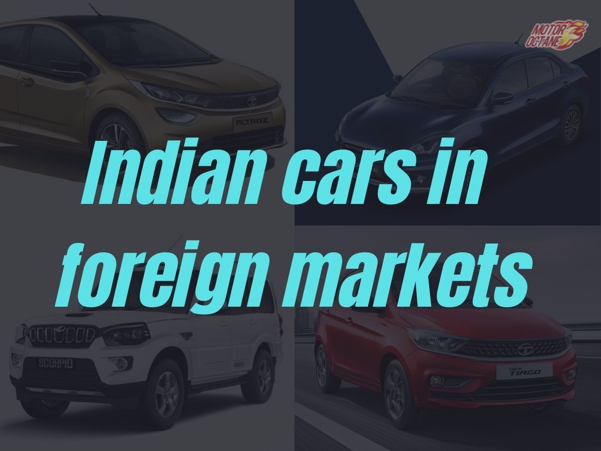Indian cars sold abroad - Know them here!