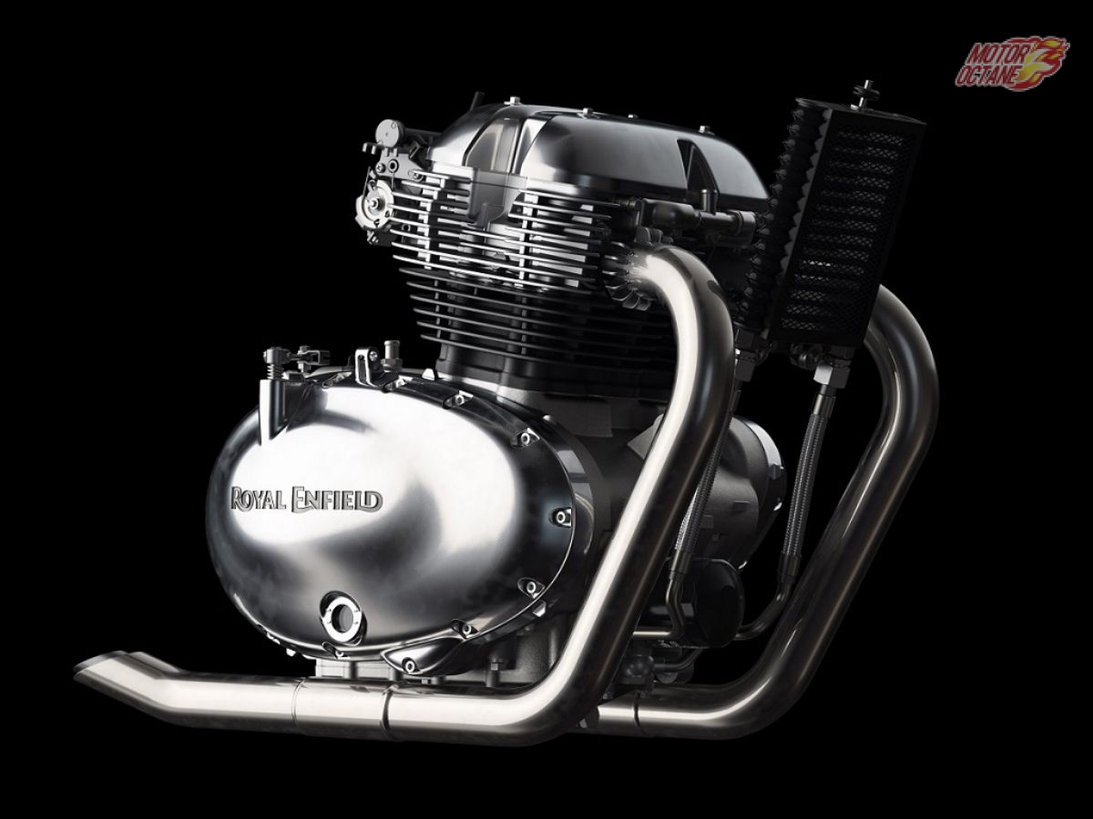 RE 650 cc engine