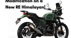 Royal Enfield Himalayan modifications