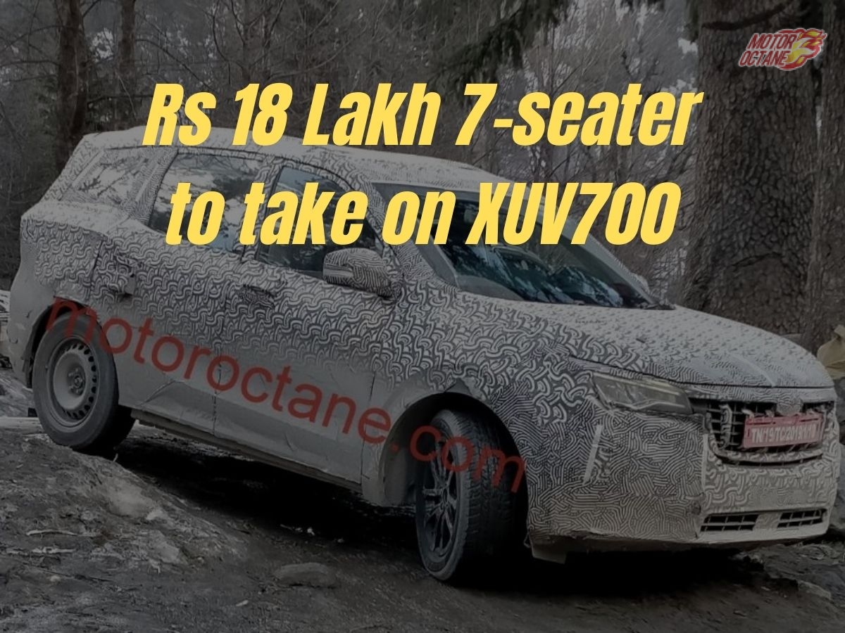 Rs 18 Lakh 7-seater to take on XUV700