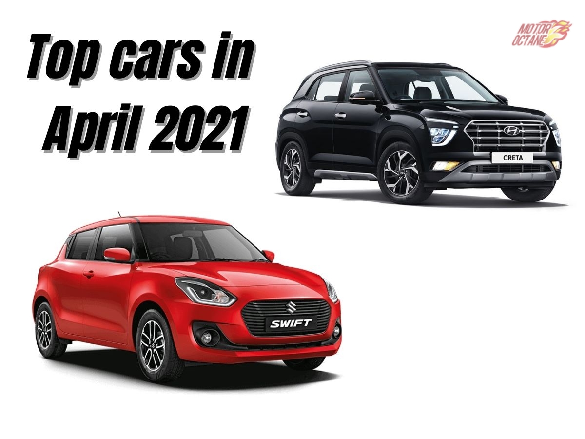 Top 10 cars in April 2021