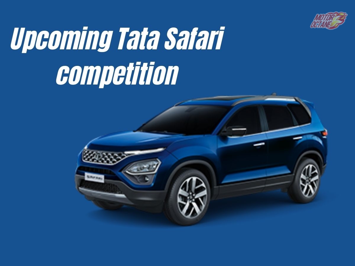 Upcoming Tata Safari competition cars