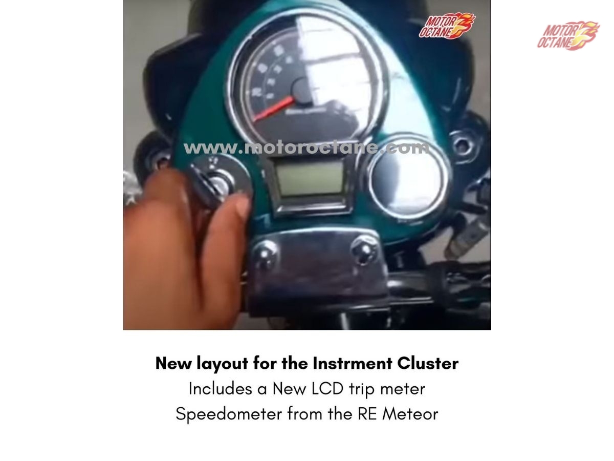 new Classic 350 Instrument cluster Display
