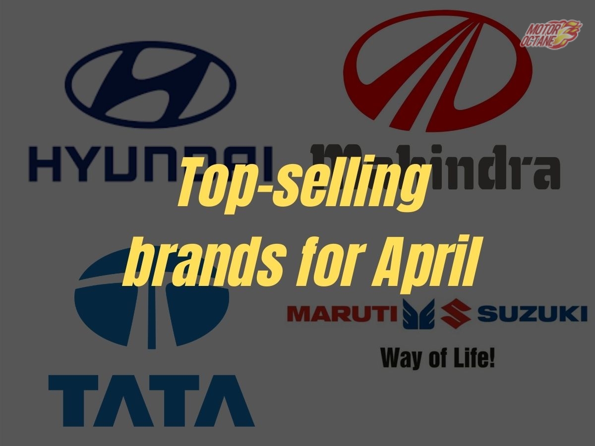 10 top-selling brands in April
