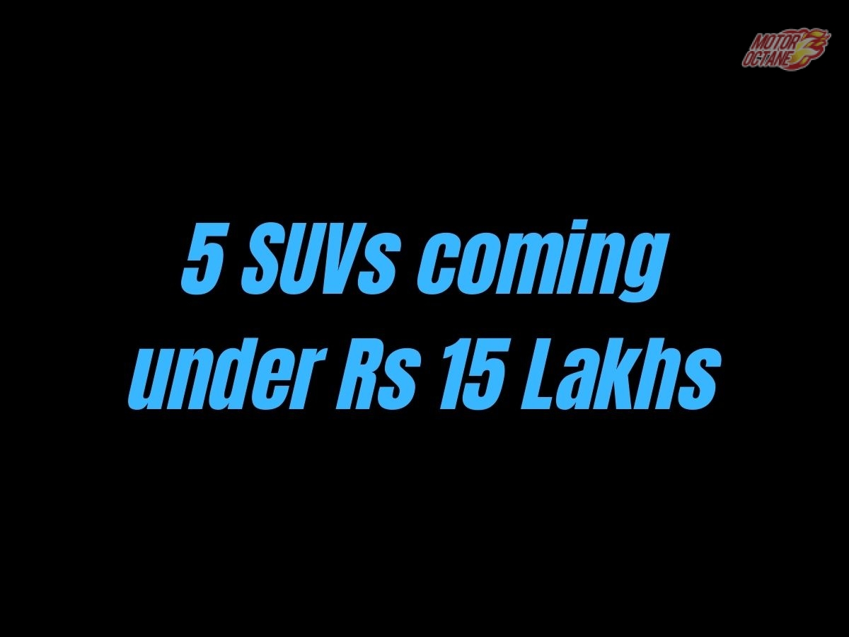 5 SUVs coming under Rs 15 Lakhs - Know them here!