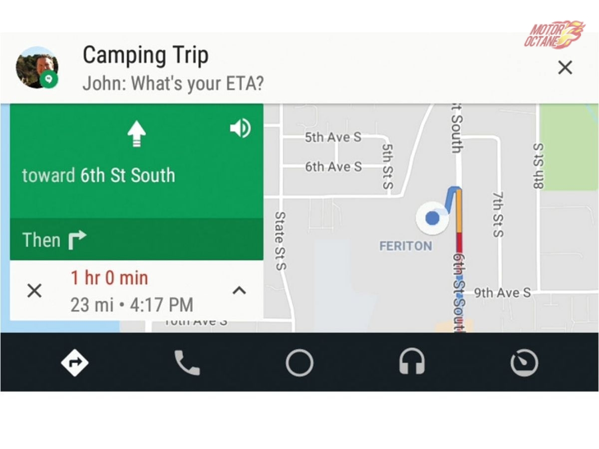 Android Auto messaging